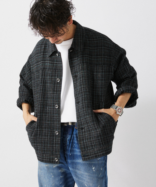 JOURNAL STANDARD relume トラッカー シャツ ブルゾン JOURNAL STANDARD relume コート ジャケット European Flax