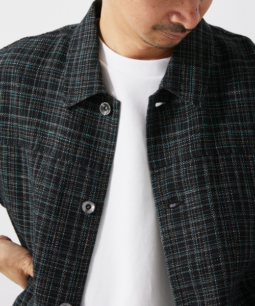 JOURNAL STANDARD relume トラッカー シャツ ブルゾン European Flax / ヨーロピアン フラックス トラッカー シャツ