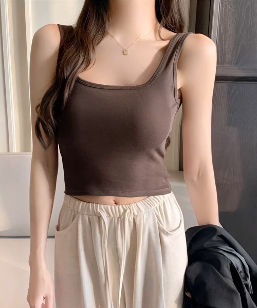 タンクトップ ノースリーブ BRA TOP レディース X-girl タンクトップ ノースリーブ BRA TOP レディース