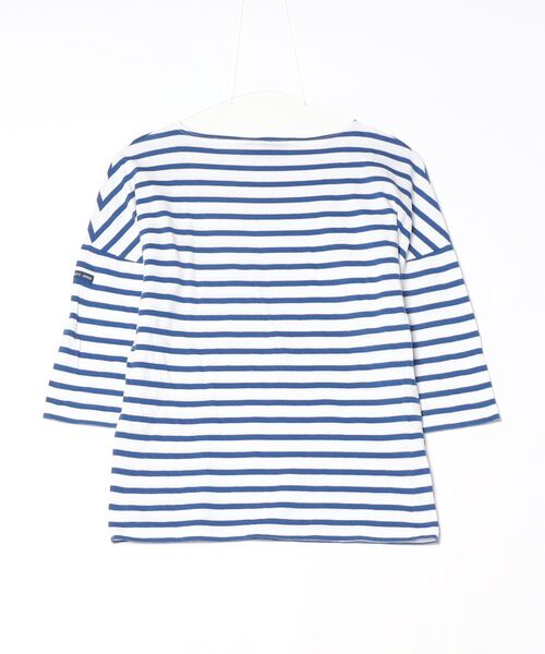 SAINT JAMES 「SAINT JAMES」 ボーダー柄7分袖カットソー X