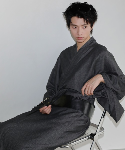 専用です☆帯セット 浴衣 デニム浴衣2点セット 帯 男性浴衣 メンズ : ZOZOTOWN Yahoo