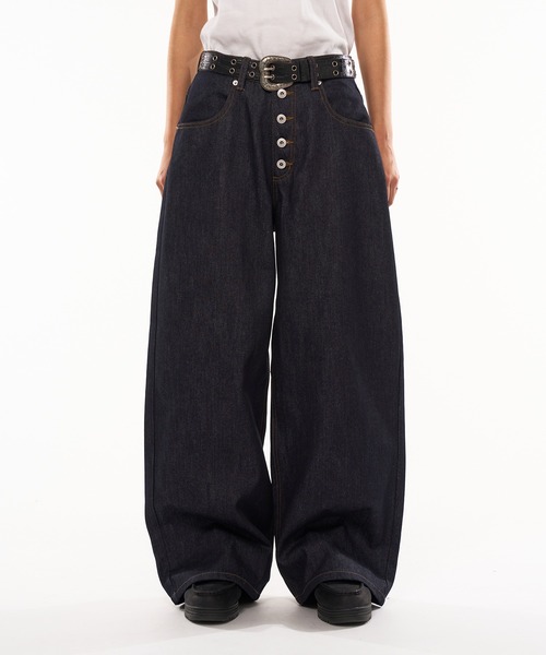 【完売品】wishforever デニム WISH FOR EVER ジーンズ RIGID CLASSIC CURVE DENIM / リジッド