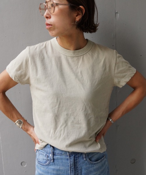 ATON tシャツ (エイトン) FRESCA SINGLE JERSEY/COMPACT T-SHIRT