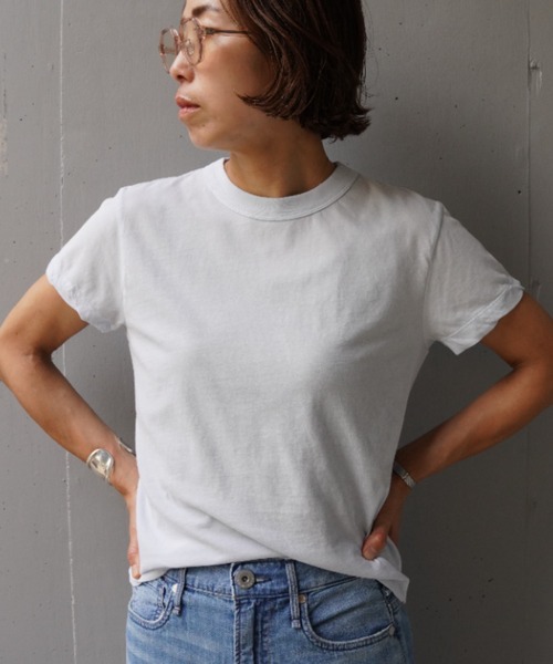 ATON tシャツ (エイトン) FRESCA SINGLE JERSEY/COMPACT T-SHIRT