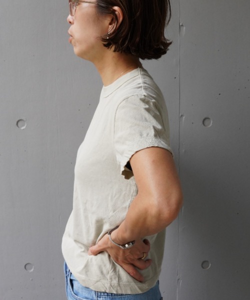 tシャツ ATON/エイトン FRESCA SINGLE JERSEY STANDARD Tシャツ レディース ATON tシャツ (エイトン) FRESCA SINGLE JERSEY/SATNDARD T