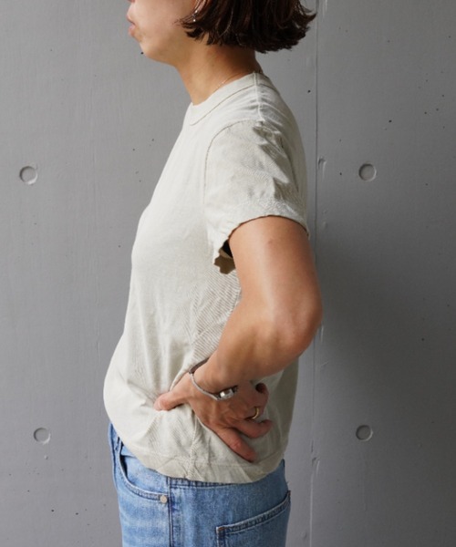 ATON tシャツ (エイトン) FRESCA SINGLE JERSEY/COMPACT T-SHIRT