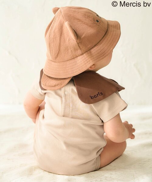 Miffy（ミッフィー） ベビー服 ロンパース Dick Bruna 衿付きボディ