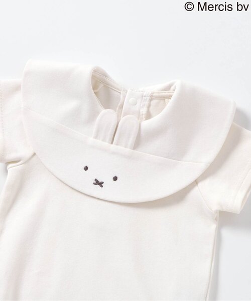 Miffy（ミッフィー） ベビー服 ロンパース Dick Bruna 衿付きボディ