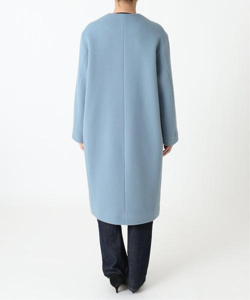 SLOBE IENA（スローブイエナ） ノーカラーコート 36 ベージュ
