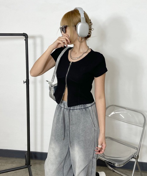 トップス nao シャツ レディース トップス 長袖 ニュアンス柄 送料無料・再
