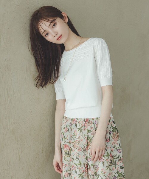 TOCCA ニット セーター MIST KNIT ニットプルオーバー レディース TOCCA ニット セーター MIST KNIT ニットプルオーバー
