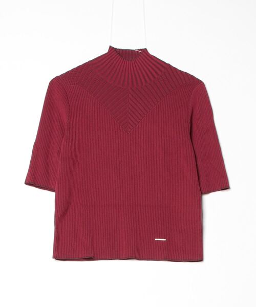 「LOVELESS」 半袖ニット 38 レッド レディース