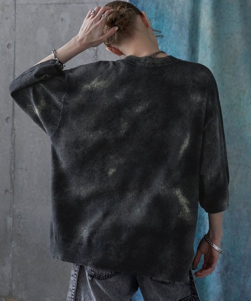 SERACE セーター ニット 「SERACE」Loose silhouette abstract
