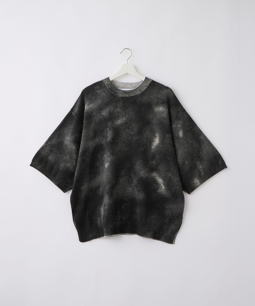 serace グラデーションニットセーター Sサイズ SERACE】Oversize openwork sheer knit / オーバーサイズ透かし