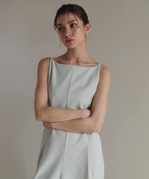 KINO THE KEI サロペット オーバーオール バック ストラップ