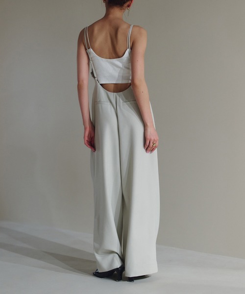 KINO THE KEI サロペット オーバーオール バック ストラップ