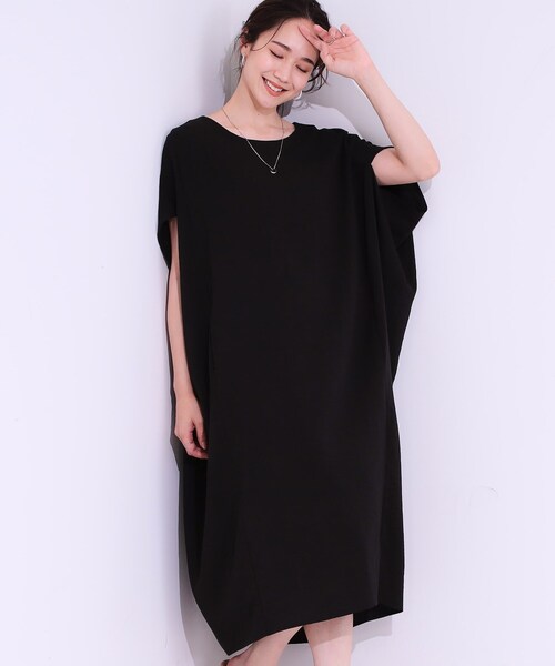 SHOO・LA・RUE（シューラルー） ワンピース 半袖 「S-LL」楽にサマ見え