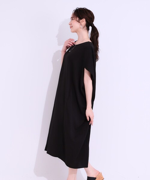 SHOO・LA・RUE（シューラルー） ワンピース 半袖 「S-LL」楽にサマ見え