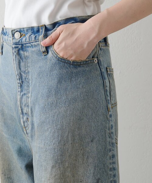 Whim Gazette【GEMINI】DENIMパンツ　36 Whim Gazette（ウィム ガゼット） 「gemini」デニムパンツ FREE ブルー