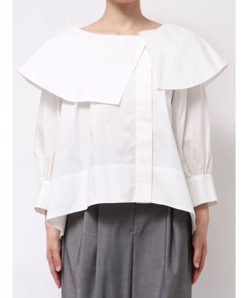 レディース マルチ シルキー ブラウス ELENDEEK（エレンディーク） ブラウス シャツ マルチネックブラウス