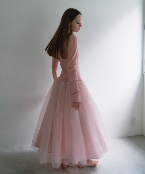 HONEY MI HONEY（ハニーミーハニー） ワンピース rib knit volume