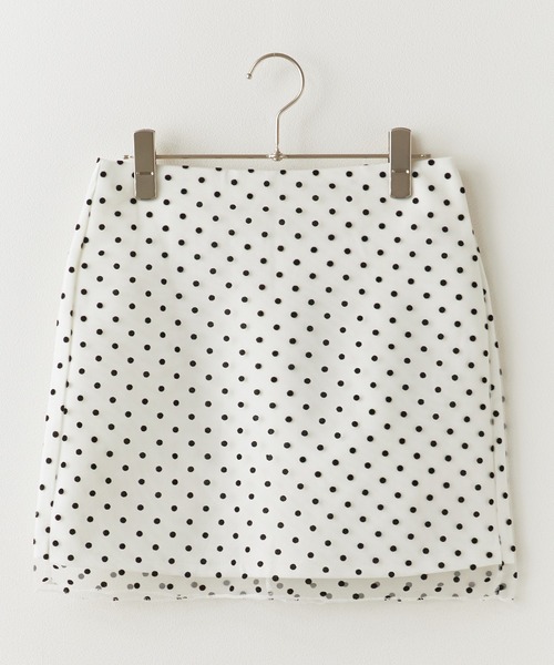 BLANK スカート Dot Mini Skirt / ドット柄 ミニスカート