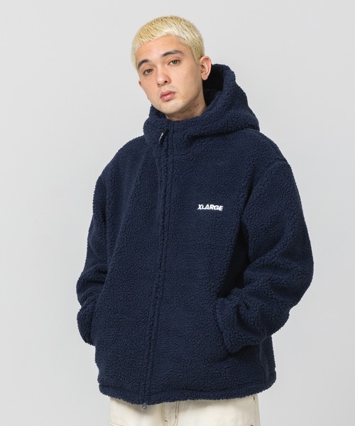 XLARGE（エクストラ ラージ） ジップアップブルゾン X-LARGE ネイビー