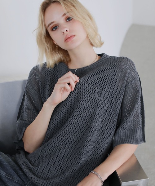 ROCHEM（ローシェン） 半袖ニット X-SMALL ブラック メンズ : ZOZOTOWN