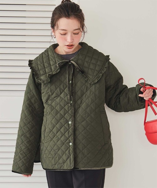 titivate（ティティベイト） ダウンコート ダウンジャケット 襟付き