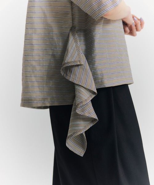 「NOISE MAKER」 半袖ブラウス FREE ブルー レディース_画像6