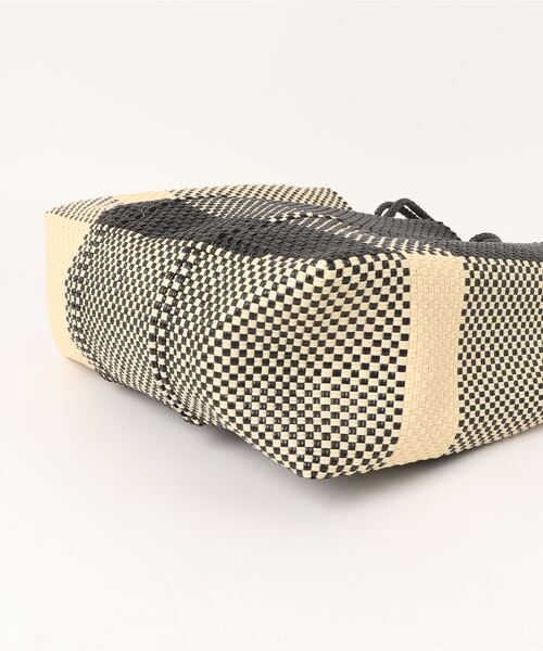 「Letra」 かごバッグ MEDIUM ブラック系その他 レディース_画像3