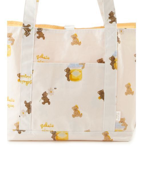 gelato pique（ジェラートピケ） マタニティ はちみつベア柄ママバッグ