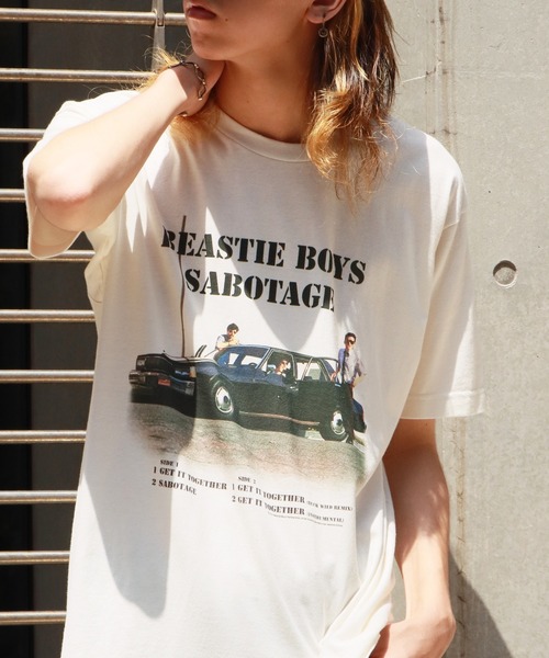 2007年　Beastie boys オフィシャルTシャツ 日本製 Lサイズ ROOP TOKYO tシャツ Beastie Boys TEE Tシャツ メンズ