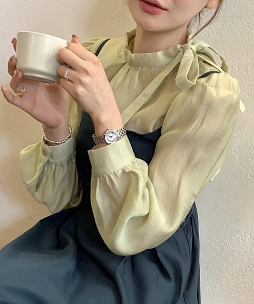 「Dream garden」 キャミソールワンピース FREE ブラック レディース_画像9