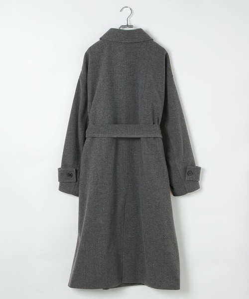 ステンカラーコート コート ウーリーステンカラーロングコート　498520 レディース | LEPSIM | 23