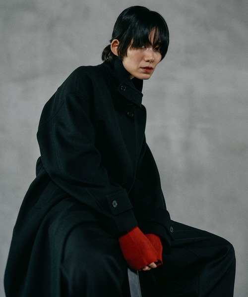 ステンカラーコート コート ウーリーステンカラーロングコート　498520 レディース | LEPSIM | 10