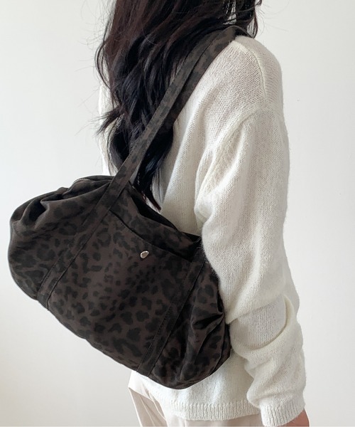 FINEnough ショルダーバッグ バッグ ドット柄カレッジショルダーバッグ