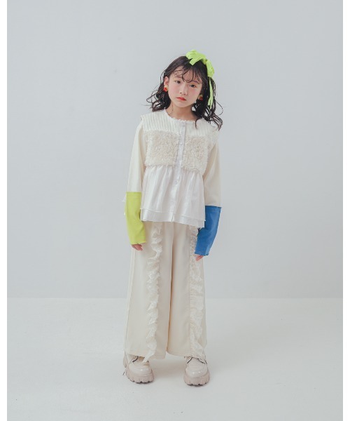 tシャツ カラフルスリーブtee キッズ 子供服 男の子 女の子 | unica | 07