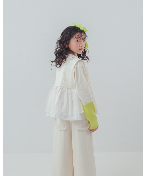 tシャツ カラフルスリーブtee キッズ 子供服 男の子 女の子 | unica | 12