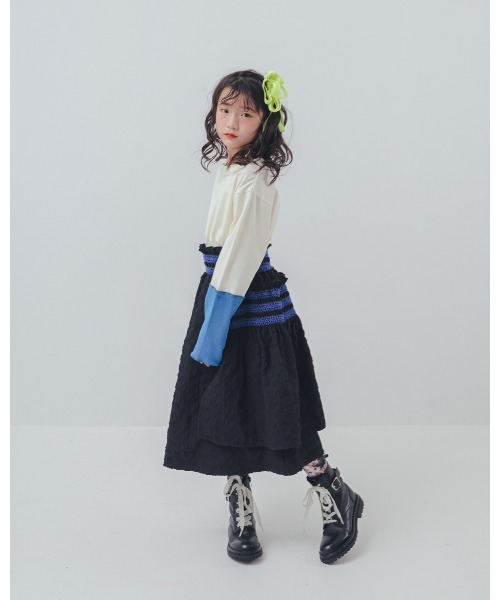 tシャツ カラフルスリーブtee キッズ 子供服 男の子 女の子 | unica | 15