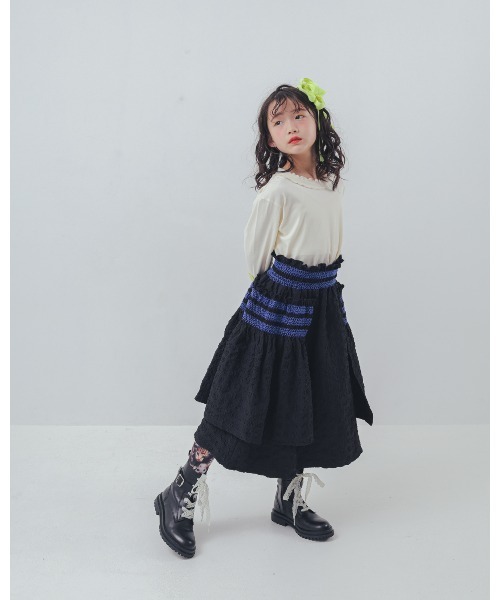 tシャツ カラフルスリーブtee キッズ 子供服 男の子 女の子 | unica | 17
