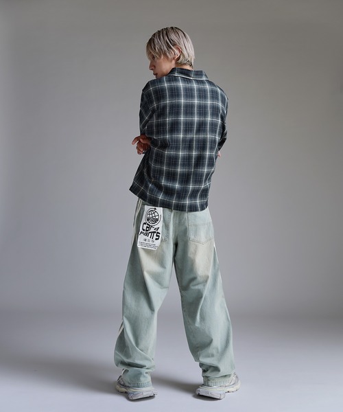 ジーンズ Buyer's Select/サイドラインカーブデニムパンツ「UNISEX