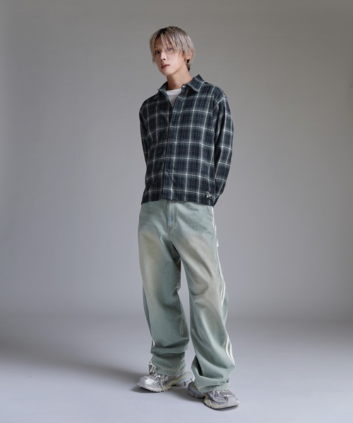 ジーンズ Buyer's Select/サイドラインカーブデニムパンツ「UNISEX