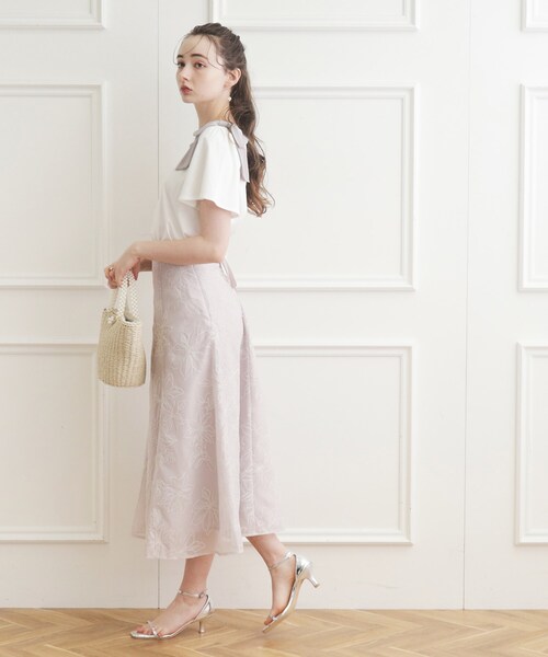 「couture brooch」 半袖カットソー 42 ブラック レディース_画像3