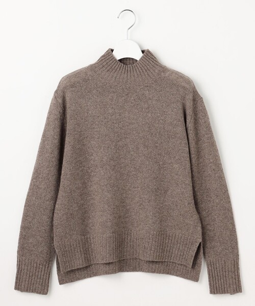 ニット セーター 「WEB限定」YAK BLEND ハイネック レディース