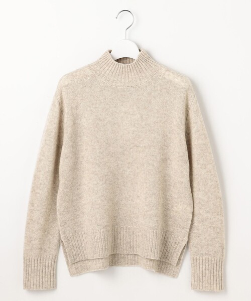 ニット セーター 「WEB限定」YAK BLEND ハイネック レディース