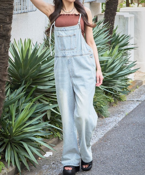 GORGE」 オーバーオール F ブルー レディース : ZOZOTOWN Yahoo!店