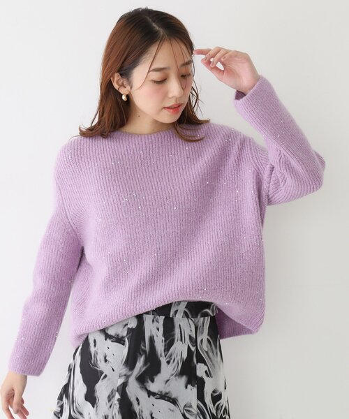 新品❣️定価28000円のニットのキラキラトップス COUP DE CHANCE（クードシャンス） ニット セーター 「手洗い可