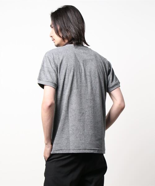 「Champion」 半袖Tシャツ S 杢グレー メンズ_画像5