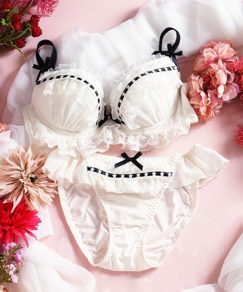 northerly（ノーザリー） ブラジャー ショーツセット ジェラートフリル